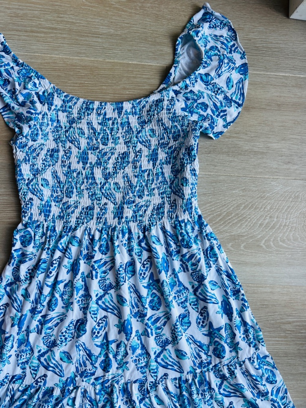 Lilly Pulitzer Blue and White Dress - Picture 2 of 10